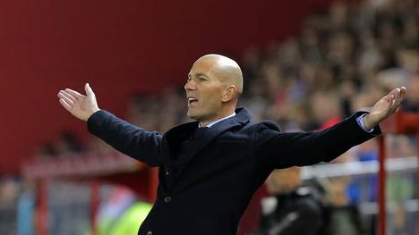 Zinedine Zidane ist seit 2016 Trainer von Real Madrid