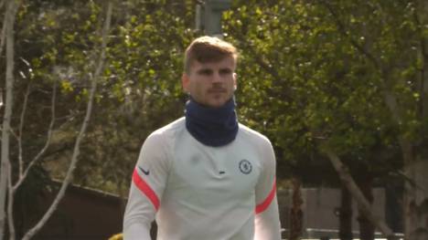 Timo Werner ist nicht zu 100% glücklich beim FC Chelsea. Jetzt könnte es zu einem wilden Transfer kommen. 