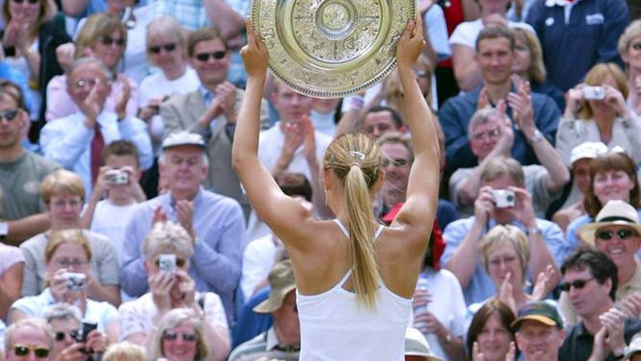 Maria Sharapova wurde vom Publikum in Wimbledon verehrt
