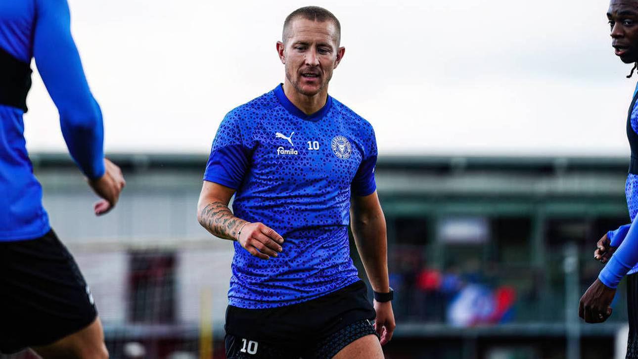 Lewis Holtby bereitet sich mit Holstein Kiel auf die anstehende Bundesliga-Saison vor