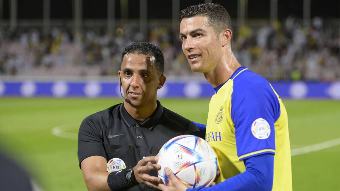 Ronaldo auf Autogrammjagd