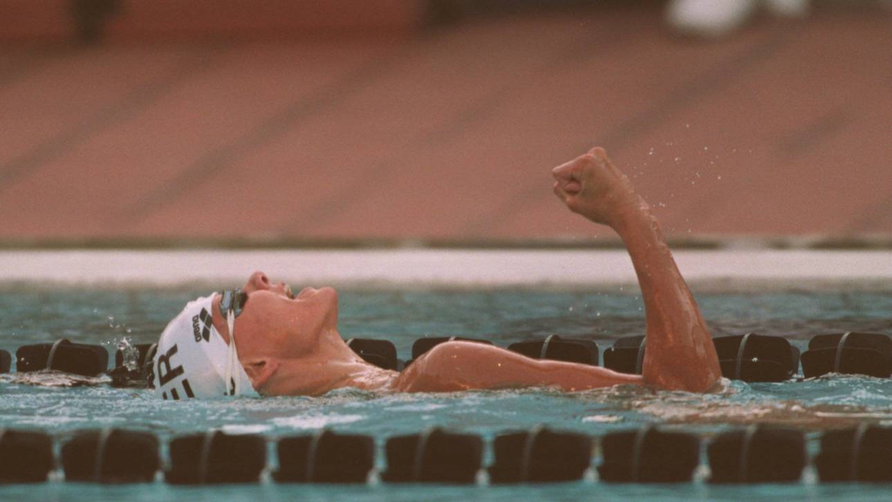 Vor 25 Jahren: Gold für van Almsick