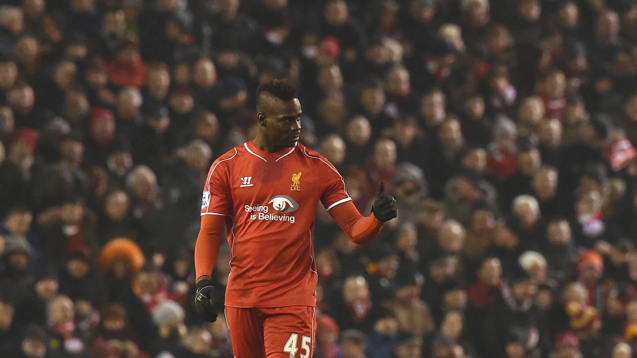 Mario Balotelli vom FC Liverpool
