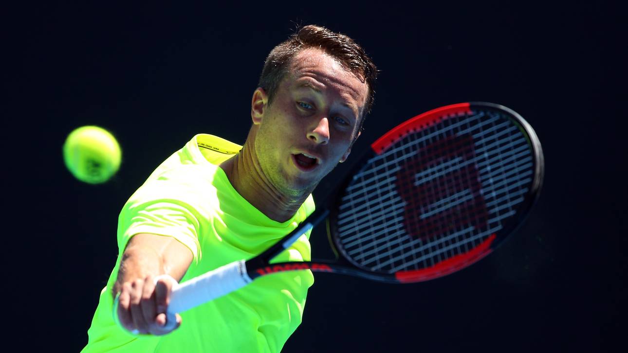 Kohlschreiber souverän in Runde drei