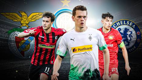 Timo Werner hat es vorgemacht. Deutsche zieht es immer mehr ins Ausland. Viele Vereine beschäftigen sich mit einem Transfer der Bundesliga-Stars.