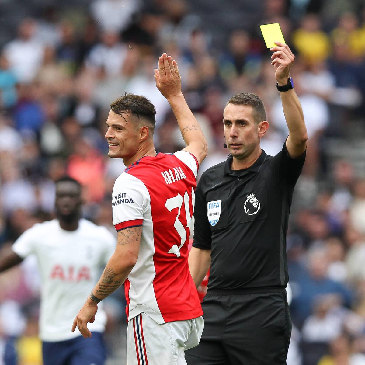 Eine Gelbe Karte von Arsenal-Star Granit Xhaka in der Premier League hat einen verdächtig hohen Wettgewinn zur Folge. Der Fall wird untersucht.