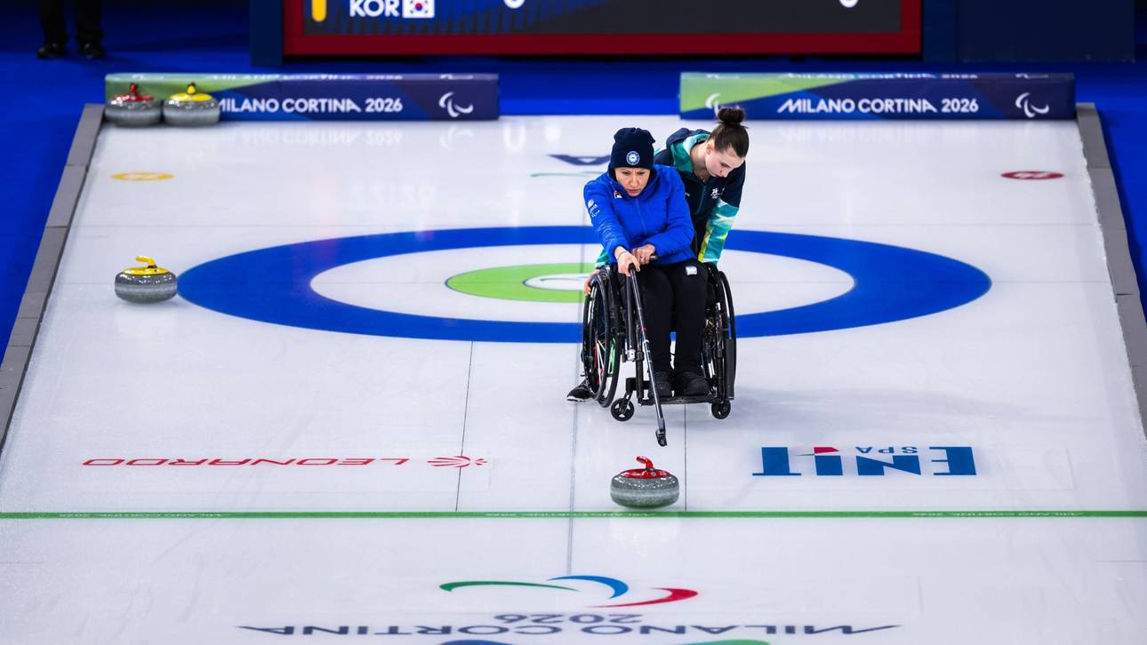 Italiens Rollstuhlcurler überraschen