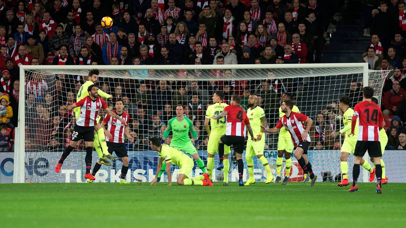 Ter Stegen rettet Barca in Bilbao