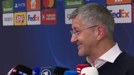 Bayerns Präsident Herbert Hainer hebt nach dem Weiterkommen im Viertelfinale gegen Arsenal zunächst die Bundesliga, dann aber auch Trainer Thomas Tuchel hervor.