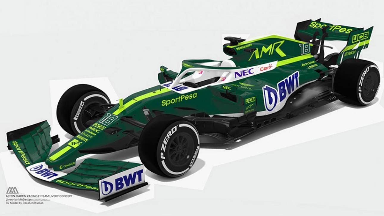 Vettels neuer Flitzer ist grün