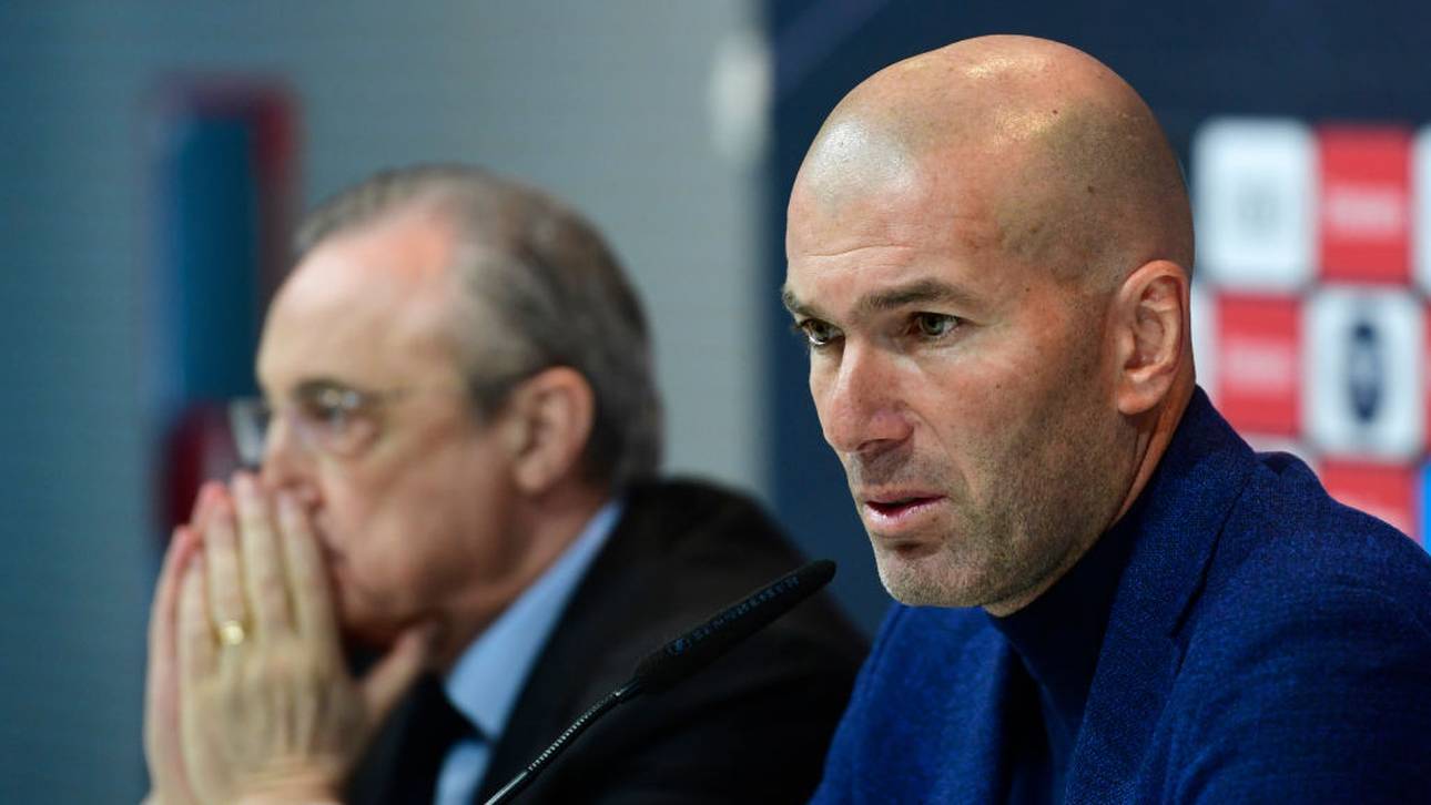 Real-Boss Pérez wütend auf Zidane