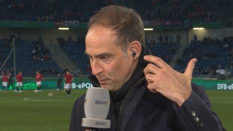 Nachdem Oliver Mintzlaff vor dem DFB-Pokalspiel gegen Hannover gefragt wurde, ob er die mögliche Gewinnprämie beim Finale spenden würde, reagiert der RB-Geschäftsführer sichtlich genervt. 