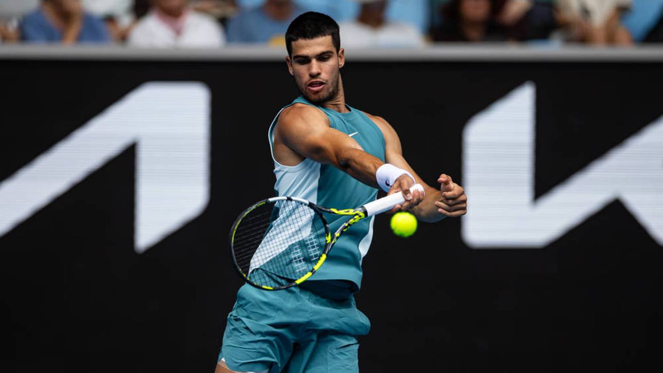 Alcaraz früh in Topform