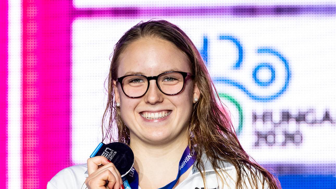 Darauf hofft die jüngste deutsche Schwimmerin