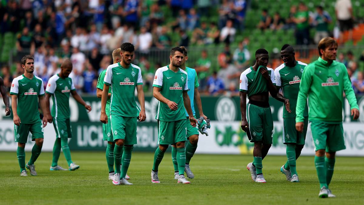 Die Bremer verlassen entsprechend bedröppelt den Rasen