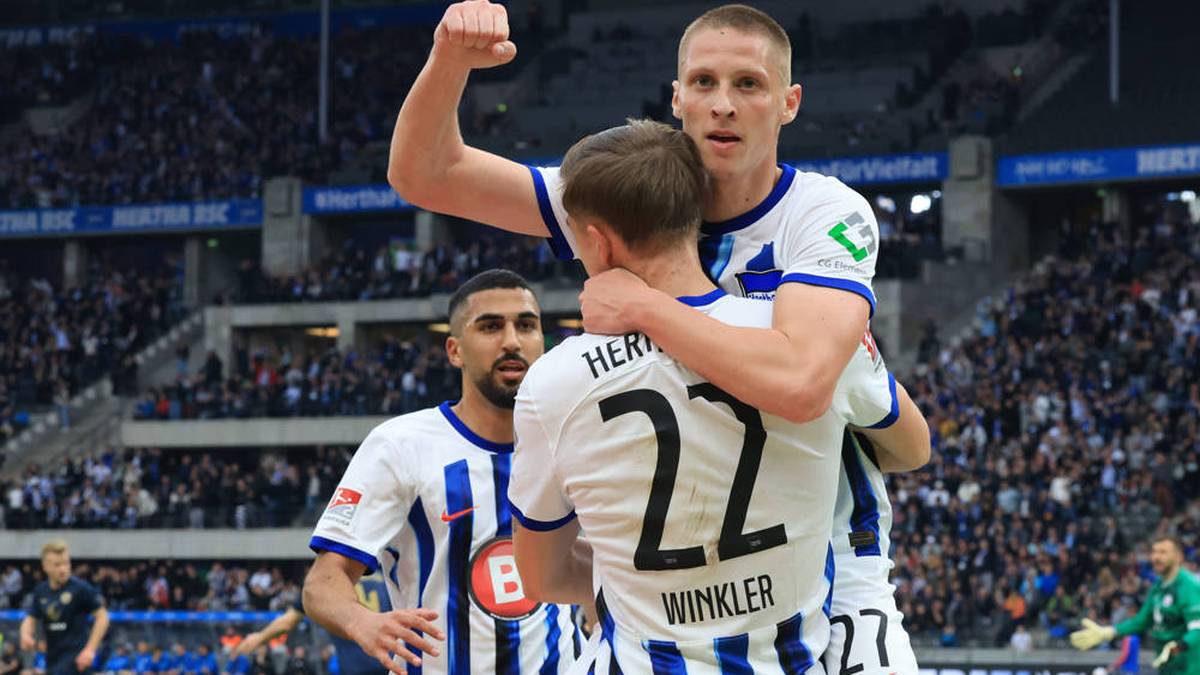 Hertha vergrößert Rostocker Abstiegssorgen