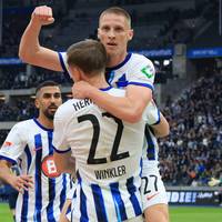 Hertha vergrößert Rostocker Abstiegssorgen