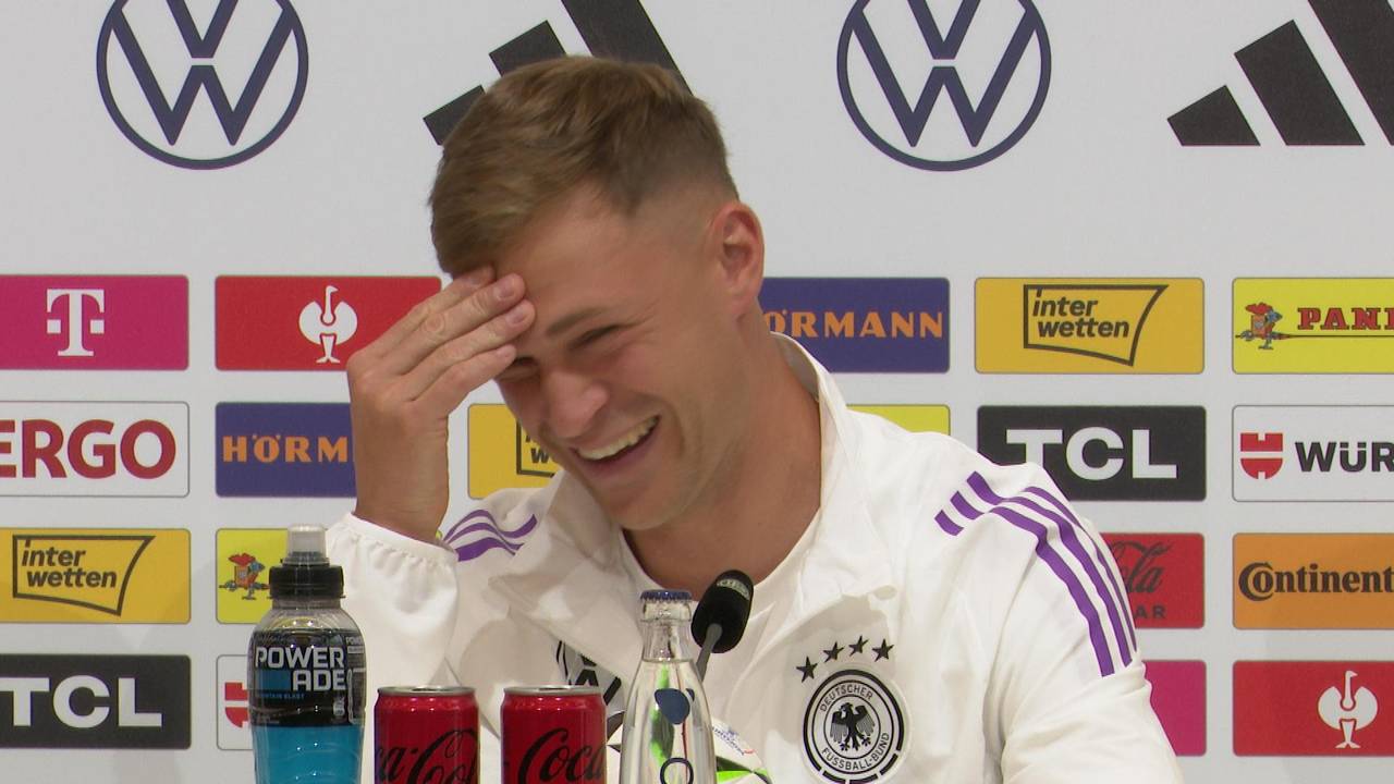 Schräge Frage überfordert DFB-Stars Kimmich und Raum | EM 2024