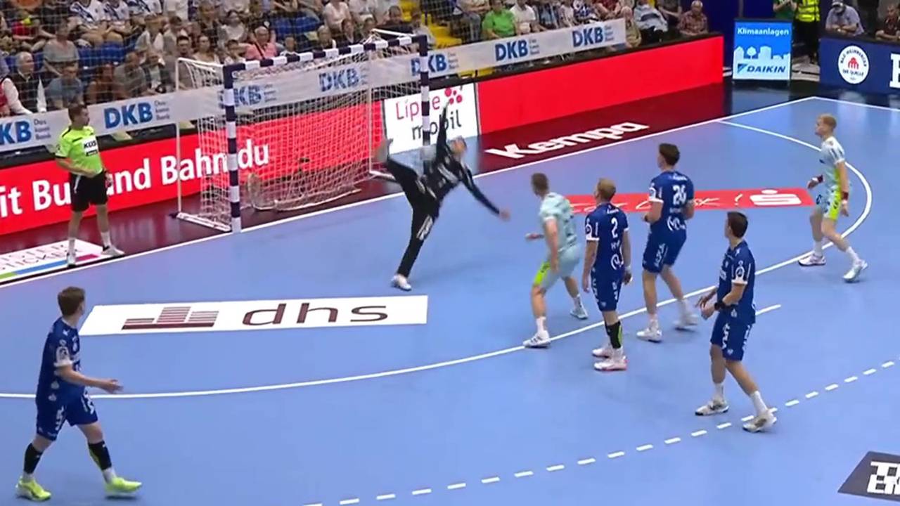 Was ein Teufelskerl! Torwart hext sich in Paraden-Rausch | Handball-Bundesliga