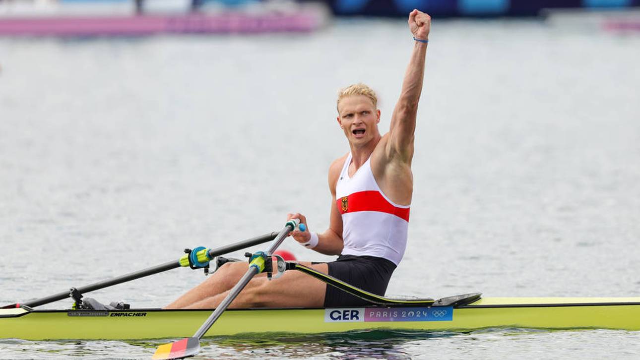 Oliver Zeidler jubelte bei den Olympischen Spielen über Gold