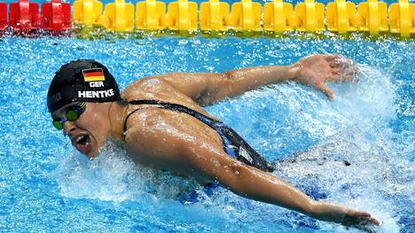 Franziska Hentke hofft auf eine Medaille bei der Schwimm-WM
