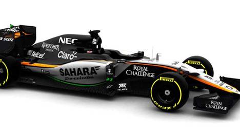 Der neue VJM08 von Force India