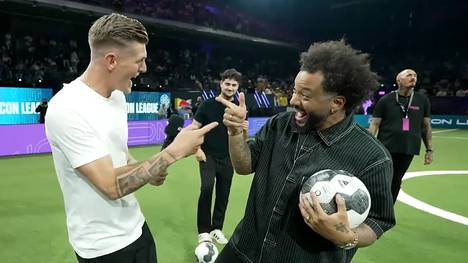 In der Icon League steht bald Toni Kroos wieder mit Marcelo gemeinsam auf dem Feld.