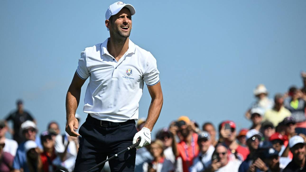Djokovic auch im Golf erfolgreich