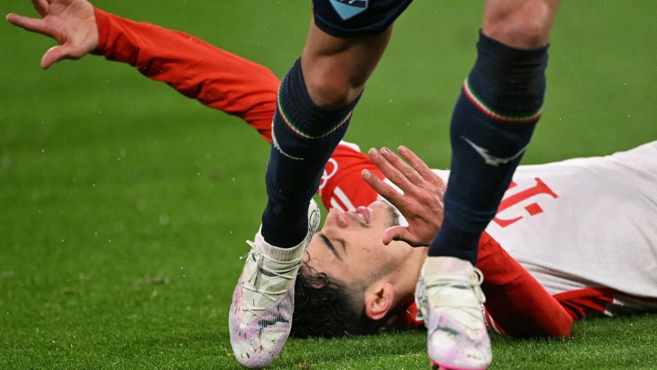 Schulterverletzung: Pavlovic muss im Topspiel früh raus