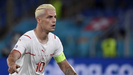 Granit Xhaka darf mit der Schweiz aufs EM-Achtelfinale hoffen