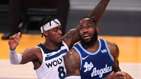 LeBron James muss mit den Los Angeles Lakers in den Play-Ins antreten