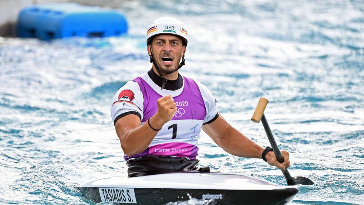 Slalomkanute Sideris Tasiadis sichert sich im olympischen Finale in Tokio Bronze - neun Jahre nach seiner Silbermedaille in London