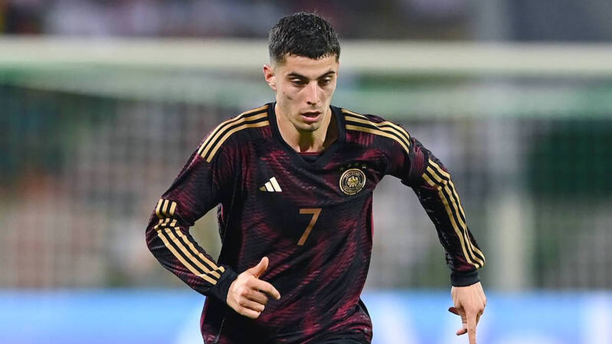 Kai Havertz im Auswärtstrikot 