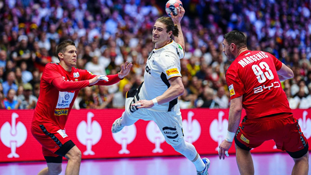 Dämpfer gegen Serbien: Handballer bangen um EM-Hauptrunde