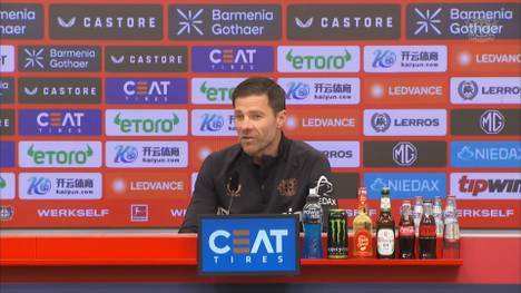 Auf der Pressekonferenz vor der Partie gegen den SC Freiburg hat Xabi Alonso ein Update zu seiner Trainer-Zukunft gegeben.