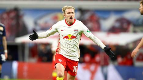 Emil Forsberg schoss das 1:0 für Leipzig gegen Union Berlin