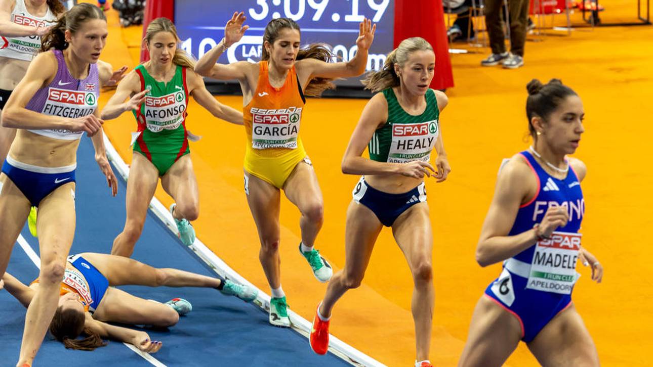 Maureen Koster stürzte am Anfang des Rennens