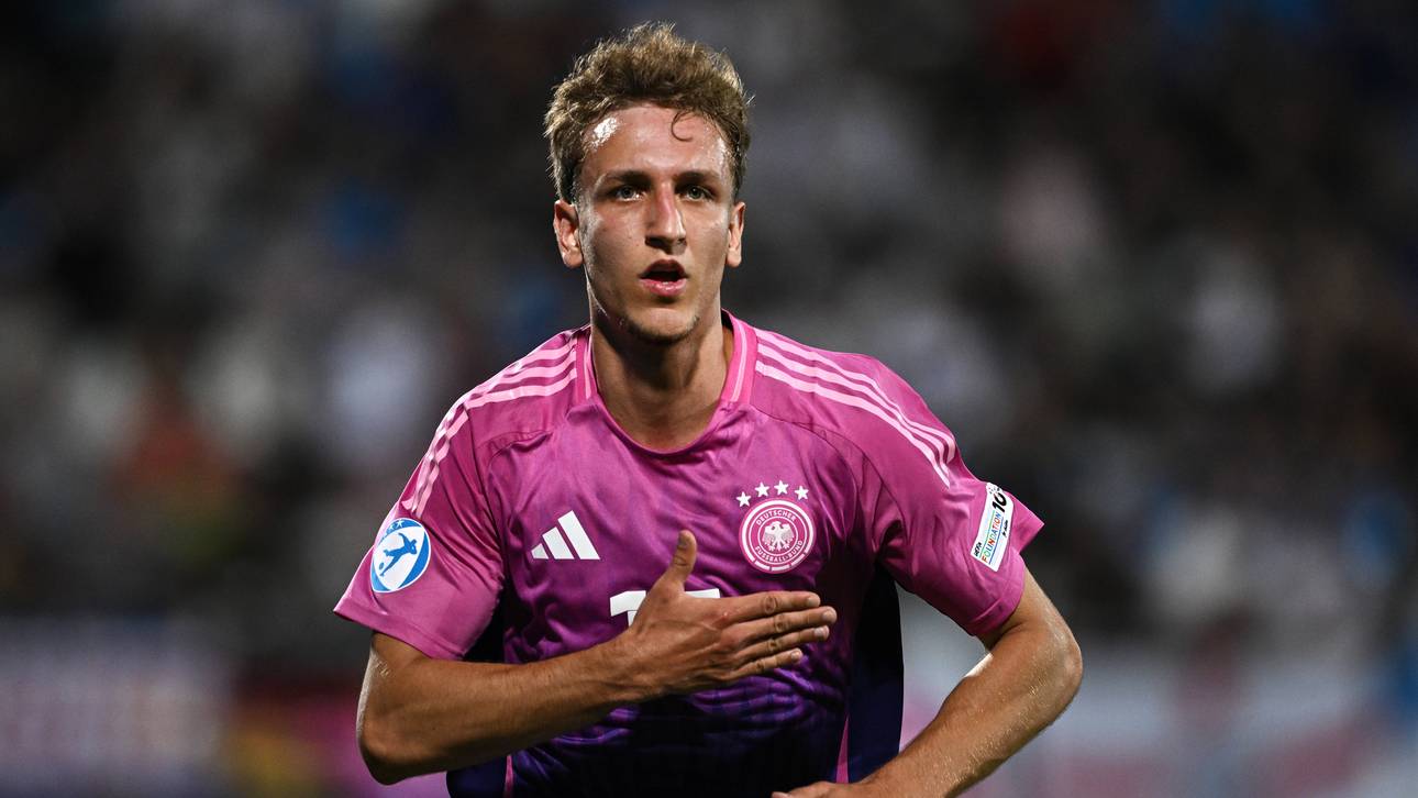 Nelson Weiper hat für die deutsche U21 gegen England getroffen