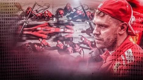 Sebastian Vettel und Ferrari haben Probleme