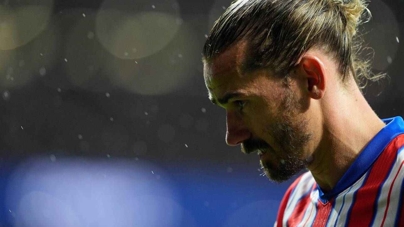 Antoine Griezmann war bei Atlético zuletzt nur Ersatz