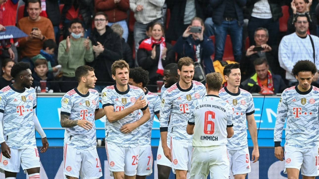 Vier Tore in sieben Minuten: Bayern zerlegt Leverkusen