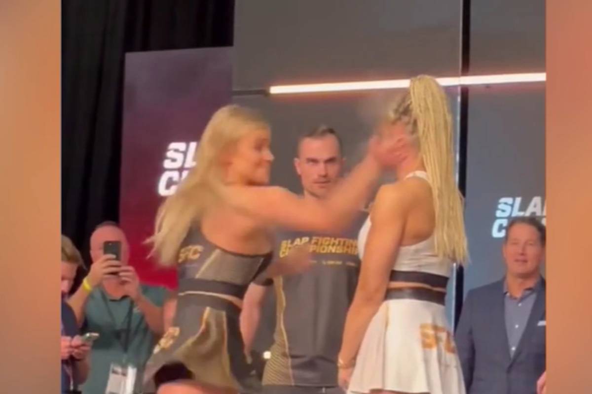 Bei den "Slap Fighting Championships" geht es darum, seinem Gegenüber so feste wie möglich eine Ohrfeige zu verteilen. Ist das noch Sport?