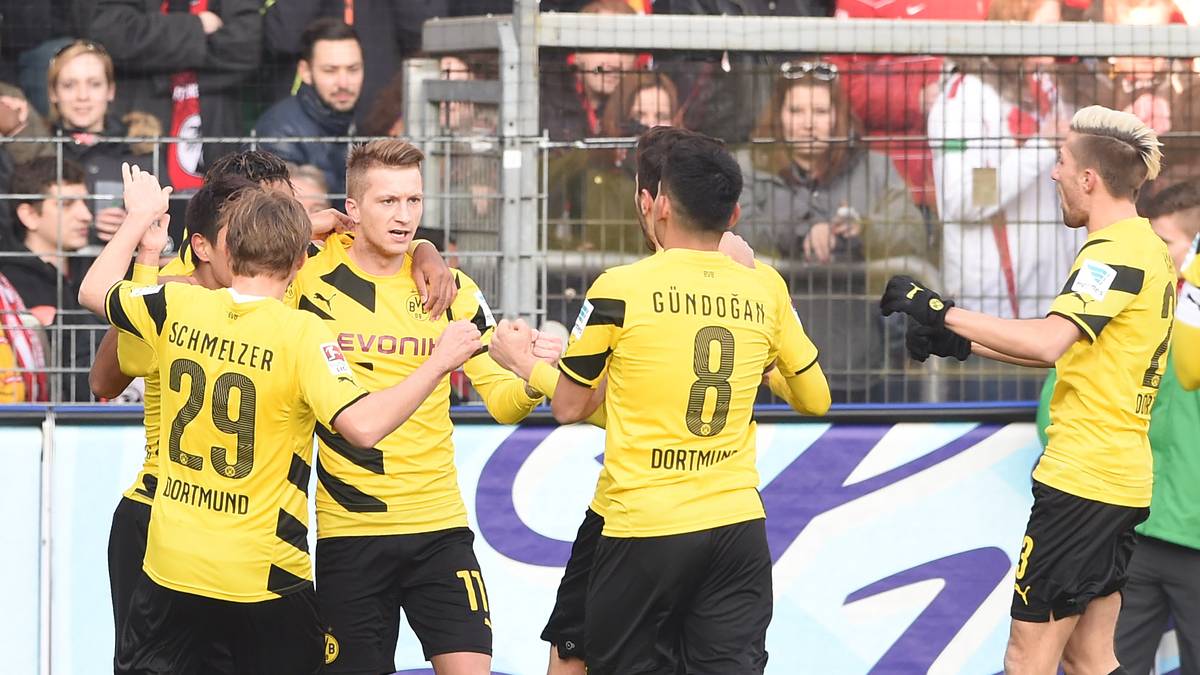 Marco Reus traf beim 3:0 in Freiburg für Borussia Dortmund 