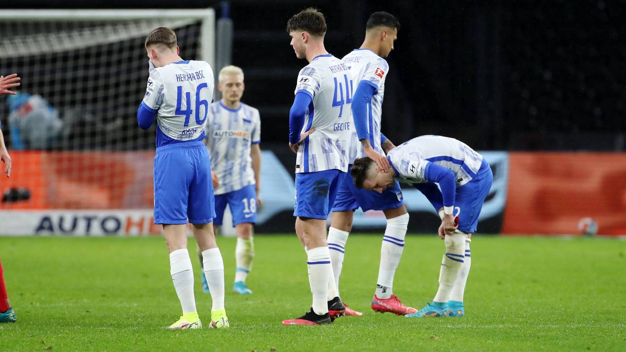 Hertha nach Debakel „brutal enttäuscht“
