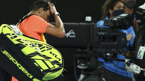 Nadal bei seinem bislang letzten Match vor drei Wochen