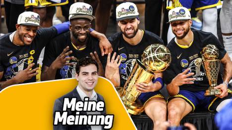 Die Golden State Warriors wurden zum vierten Mal seit 2015 NBA-Champion