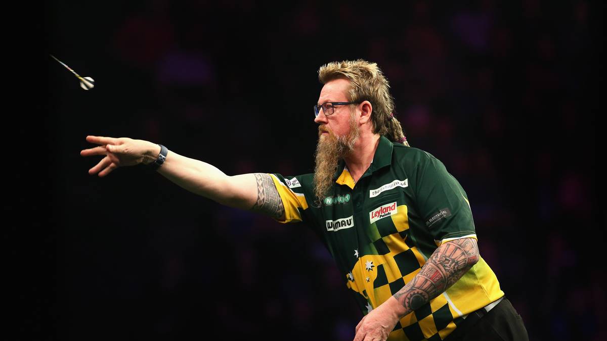 SIMON WHITLOCK: Der Australier erlebt in dieser Saison zwar einen Aufschwung, doch in den Jahren zuvor tat er sich regelmäßig schwer, bei wichtigen Turnieren erfolgreich zu sein