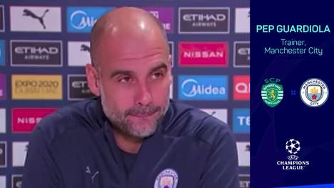 Auch bei der Pressekonferenz von Manchester City vor dem Spiel gegen Leeds war die missglückte Champions-League-Auslosung heute Thema. Für Pep Guardiola ist der Vorfall keine große Sache. 