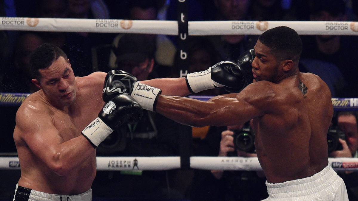 Joshua hat von diesem Zeitpunkt an die Kontrolle über den Kampf und erobert sich einen klaren Vorteil auf den Punktzetteln