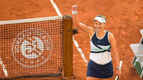 Barbora Krejcikova steht im Finale der French Open